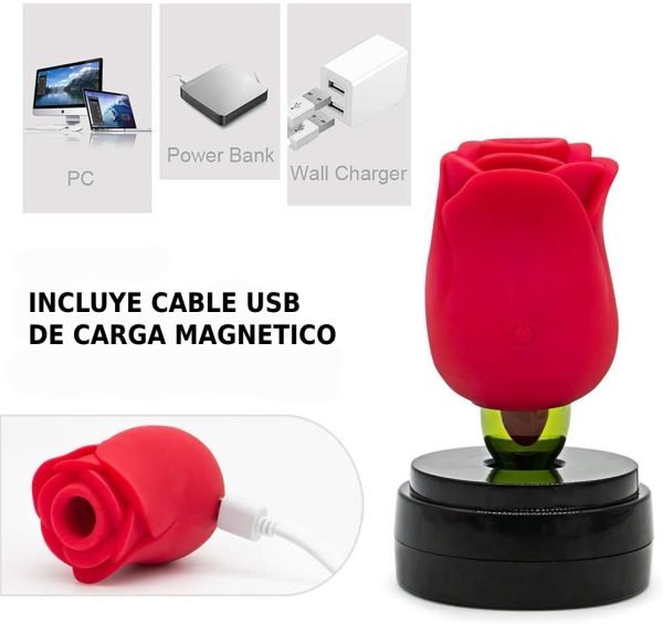Vibrador con Succionador Izumi