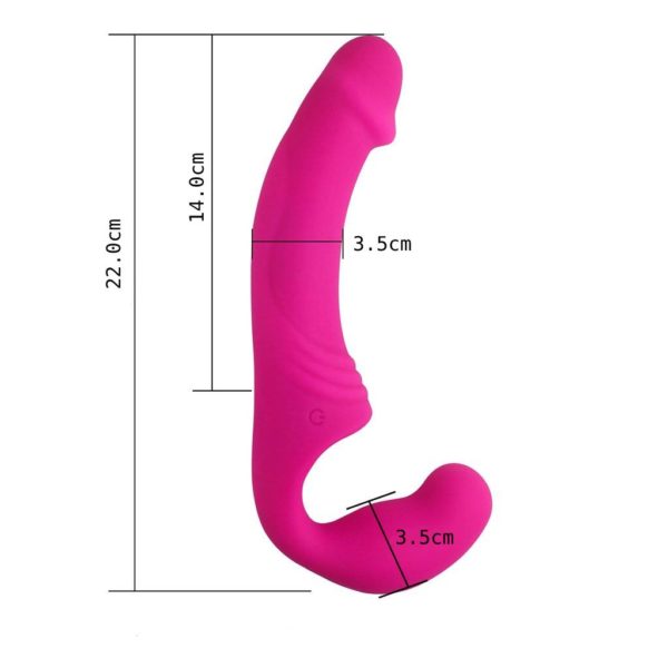 Vibrador Double Rider Strapless