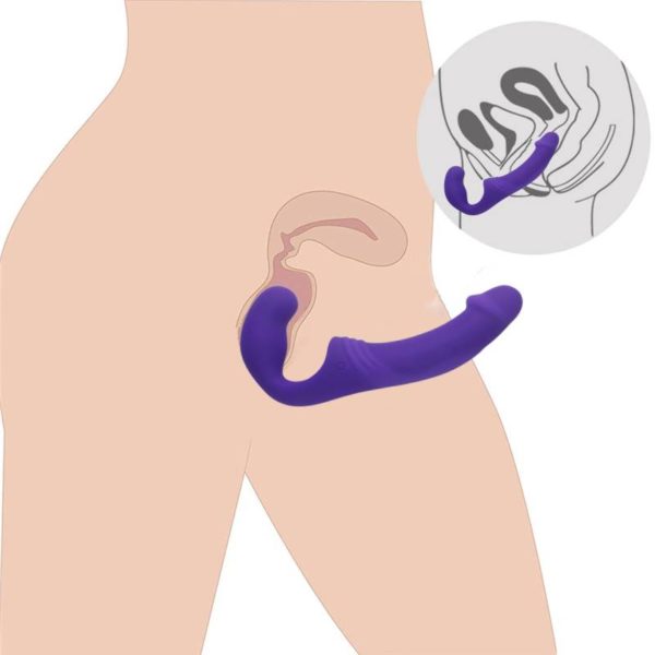 Vibrador Double Rider Strapless