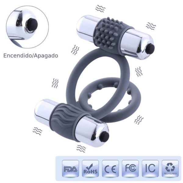 Anillo Vibrador Doble