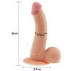 Consolador The Ultra Soft Dude 8.8"