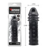 Extra Texture Sleeve-Black