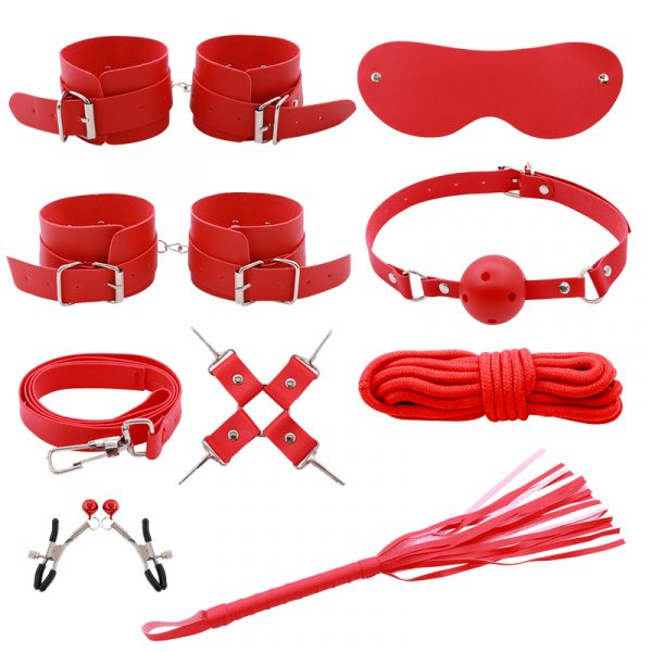 KIT BONDAGE RED 9 757