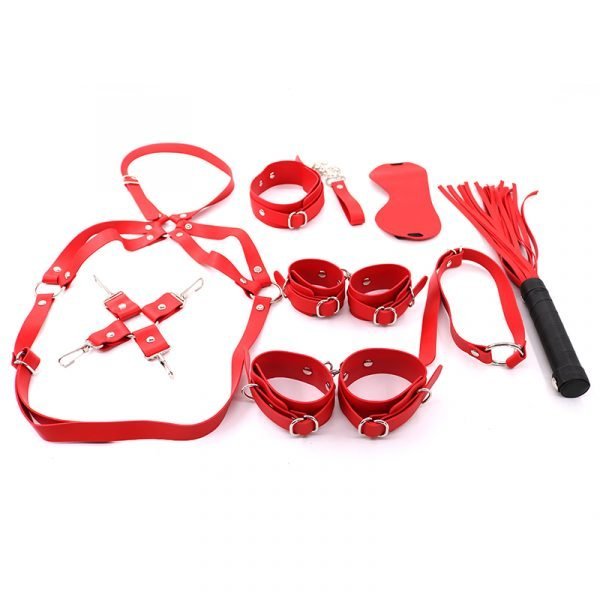KIT BONDAGE RED 8 PIEZAS