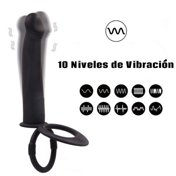 Consolador Anillo Doble Penetracion