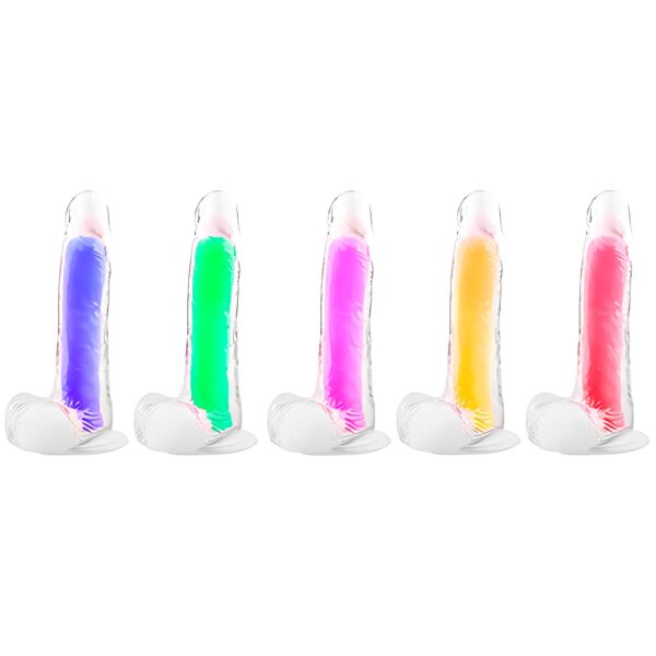 Consolador Fluorescente 7.3"