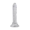 Consolador Jelly Transparente 5"