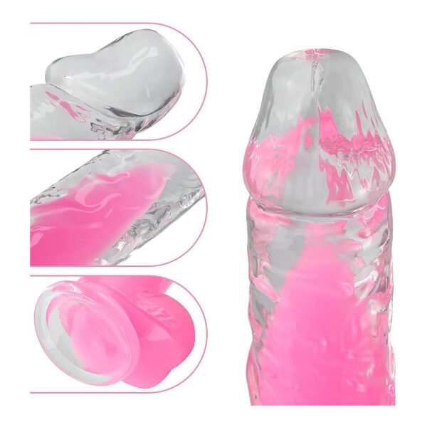 Consolador Fluorescente 7.3"