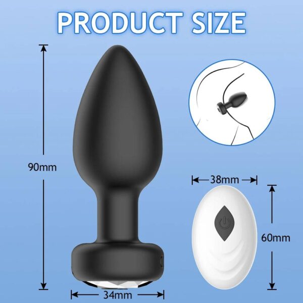 Vibrador Anal Plug