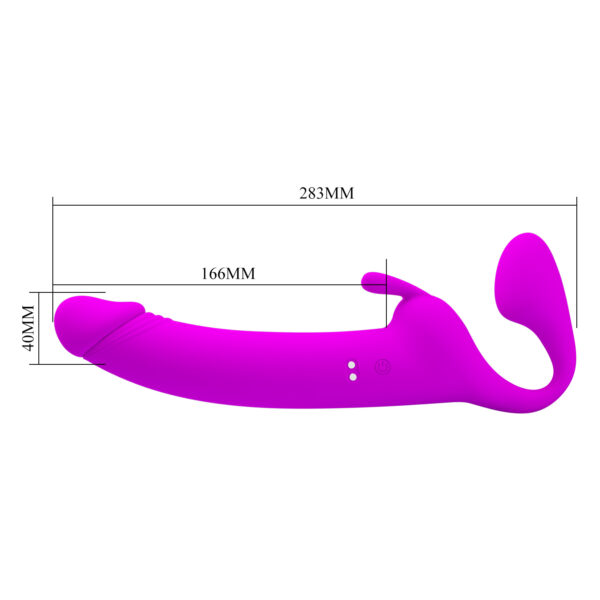 Vibrador Double Jori Strapless