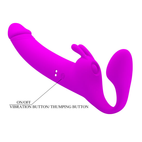 Vibrador Double Jori Strapless