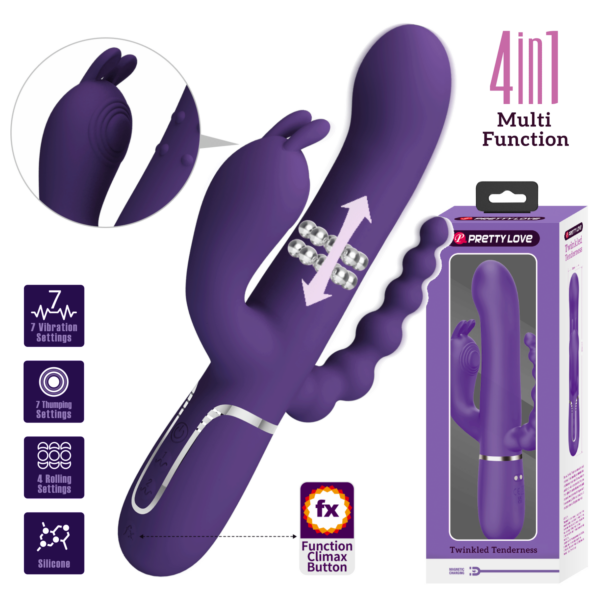 Vibrador Triple Estimulacion